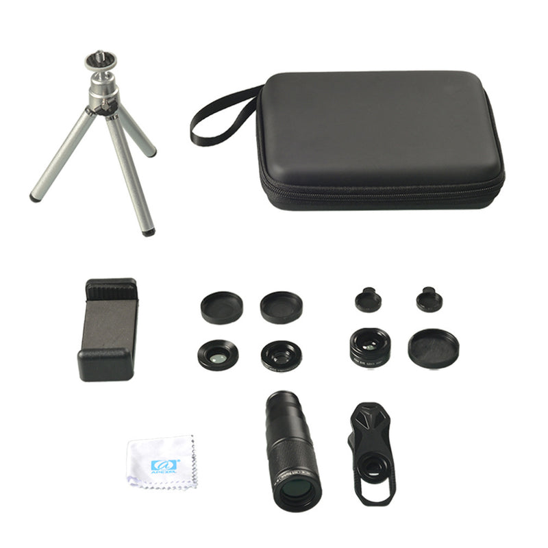 4-in-1 Mobile Phone Camera Lens Kit 22x Monocular Telescope_15