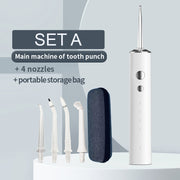USB Rechargeable Water Type Dental Flosser No Water Tank_3