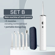 USB Rechargeable Water Type Dental Flosser No Water Tank_4