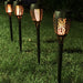 12 LED Light Solar Powered Flame Torch Outdoor Decorative Light_6