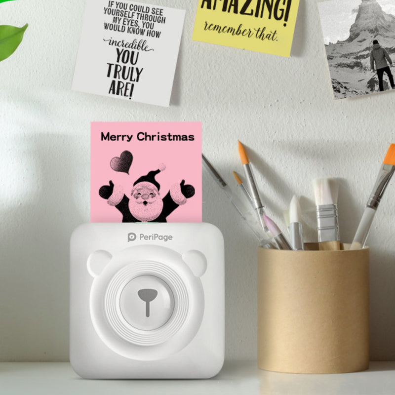 Portable Mini Pocket Thermal Paper Photo Printer- USB Charging_5