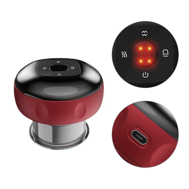 USB Interface 6 Gears Electric Guansha Scraping Cupping Massager_9