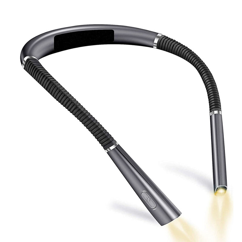 USB Rechargeable 3 Light Modes Neck Hanging Reading Light_2