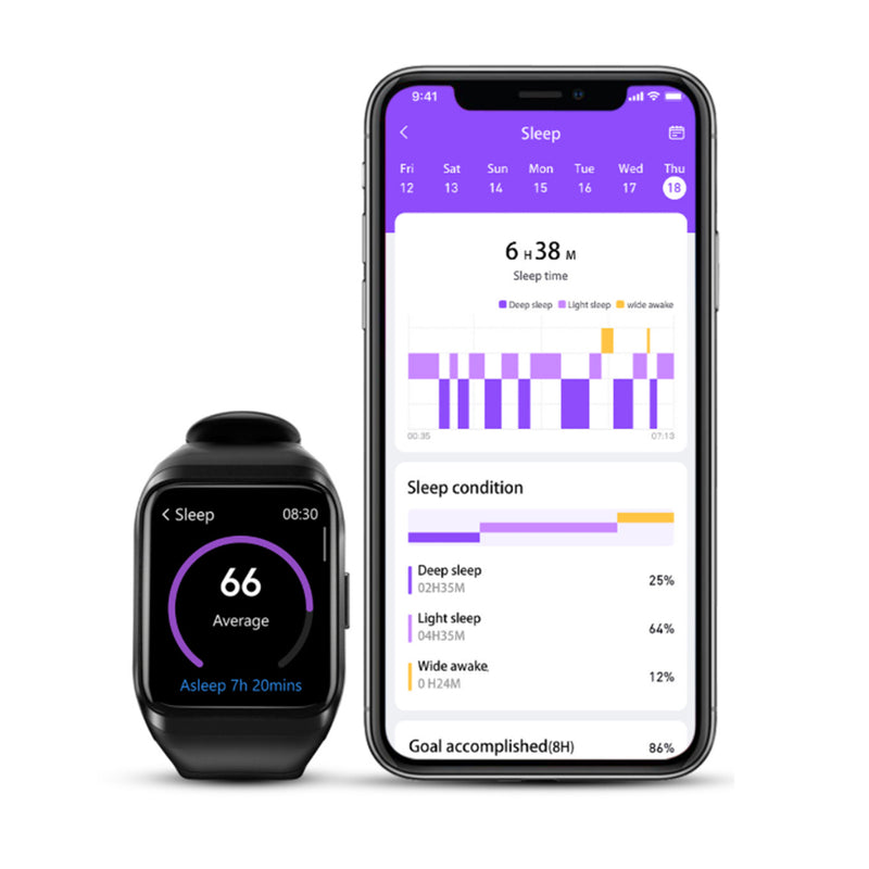 USB Magnetic Charging BT Smartwatch Fitness Activity Tracker_5