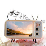 Creative Retro Vintage Mobile Phone Holder and Wireless Speaker_4