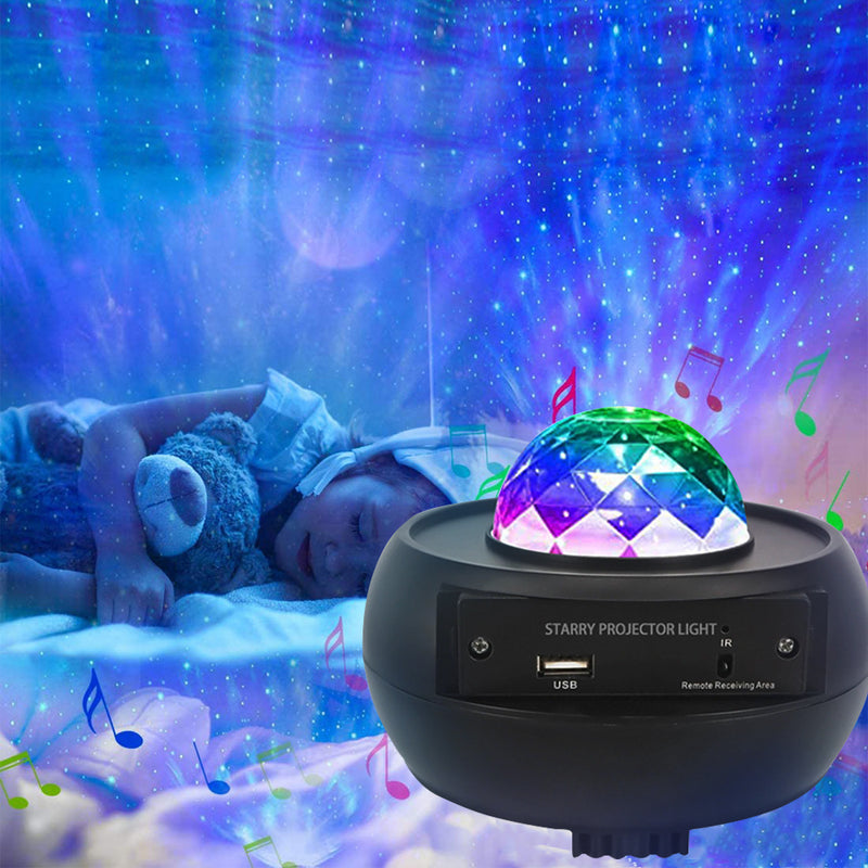 USB Interface Starry Night Sky Projection Lamp with Remote_8