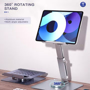 Aluminum Multi-Angle Portable and Adjustable Tablet Holder_16