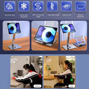 Aluminum Multi-Angle Portable and Adjustable Tablet Holder_2