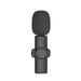 Rechargeable Wireless Mini Plugged-in Microphone Lapel with Clip_12
