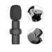 Rechargeable Wireless Mini Plugged-in Microphone Lapel with Clip_14