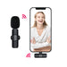 Rechargeable Wireless Mini Plugged-in Microphone Lapel with Clip_13