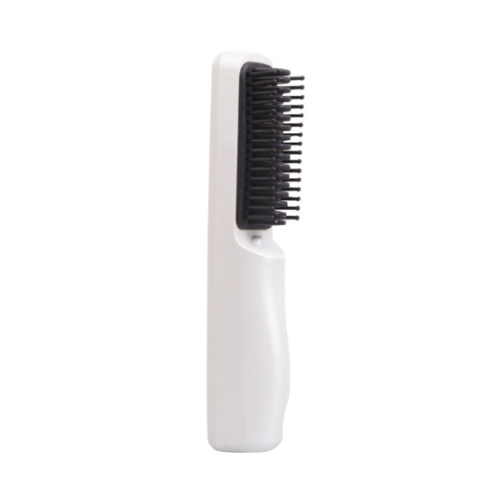 USB Rechargeable Ionic Hair Brush Hair Straightening Tool_2