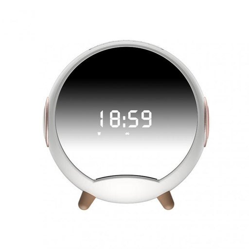 USB Charging BT Speaker Wireless Charger and Alarm Clock_7
