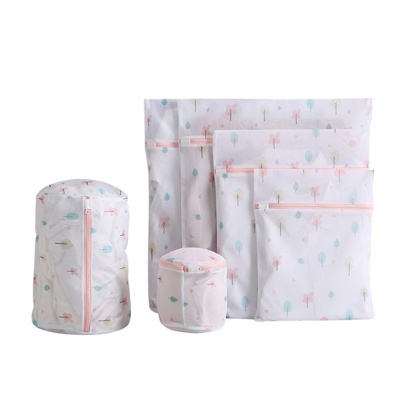 6pc/Set Washing Machine Laundry Mesh Bag for Delicate Clothes_2