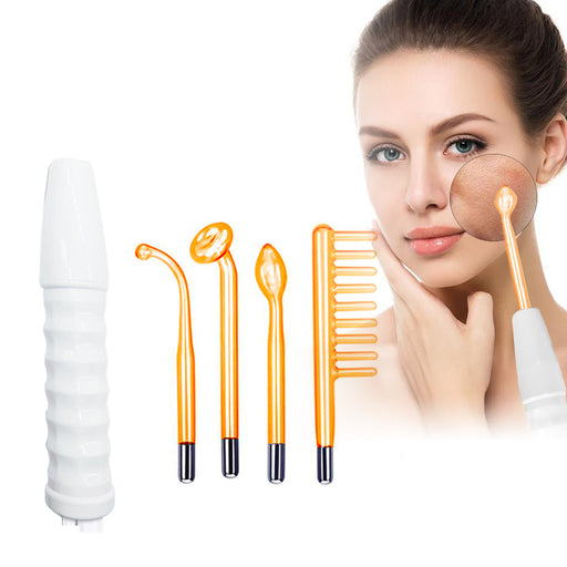 4-in-1 High Frequency Electrode Facial Massager(Powered by AU, EU, UK, US Plug)_0
