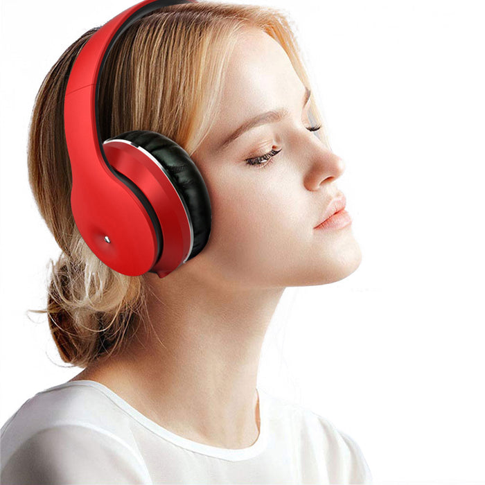 USB Rechargeable Adjustable Wireless Stereo Over Ear Headset_7
