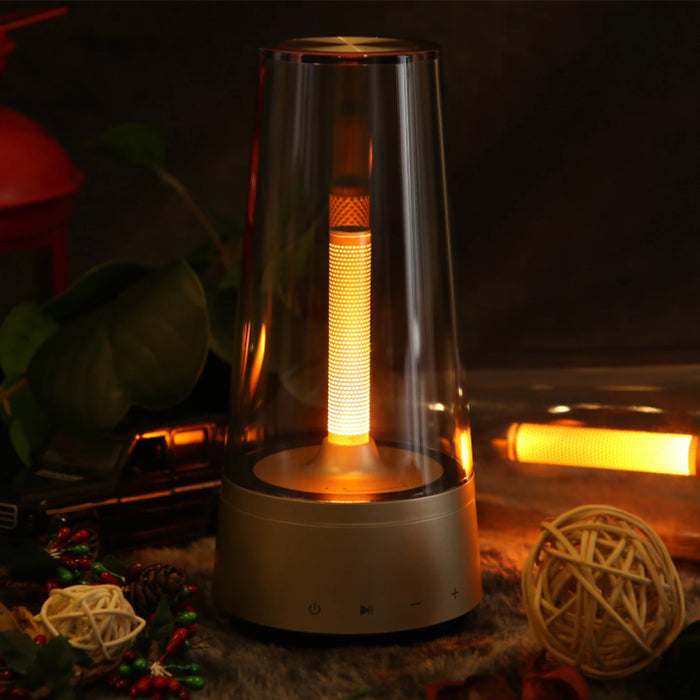 USB Rechargeable LED Night Candle Lamp and Bluetooth Speaker_8