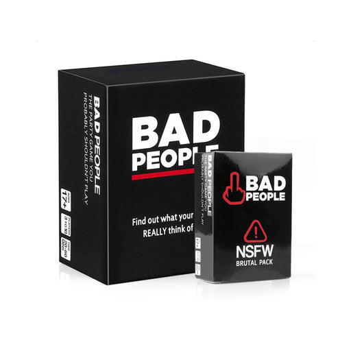 Bad People Adult Board Game Basic and Extended Pack_1