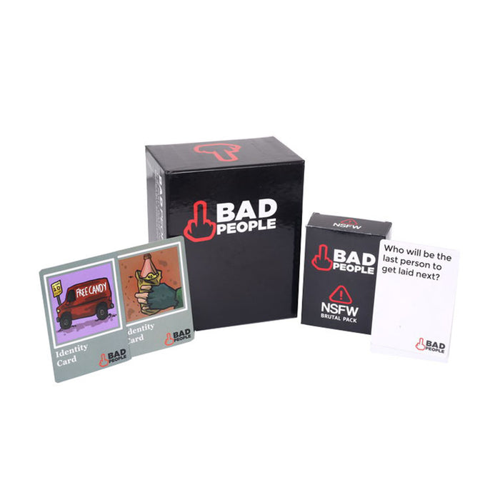 Bad People Adult Board Game Basic and Extended Pack_5