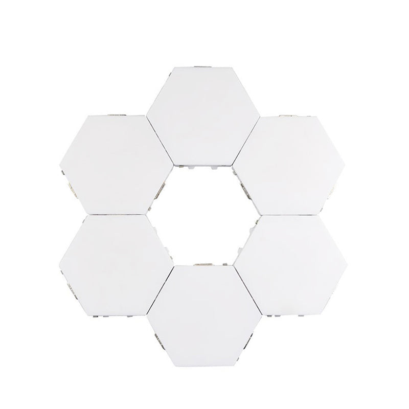 Hexagonal LED Wall Lights Geometric Lights APP- USB Plugged in_2