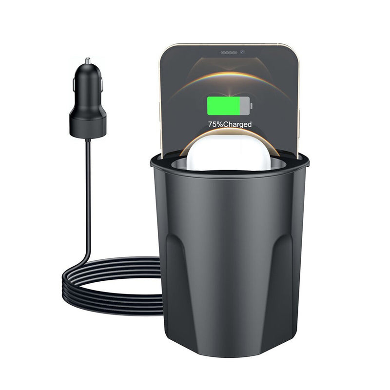 4 in 1 Multi-Functional Car Wireless Cup Charging Station_2