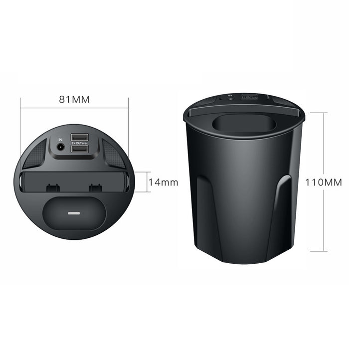 4 in 1 Multi-Functional Car Wireless Cup Charging Station_6