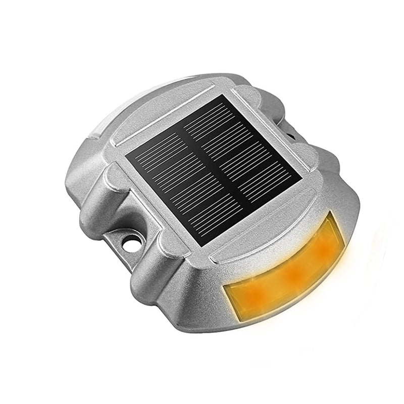 Solar Powered LED Drive Way Warning Step Guide Lights_5