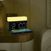 Multifunctional Wireless Charger with Clock and LED Light_3