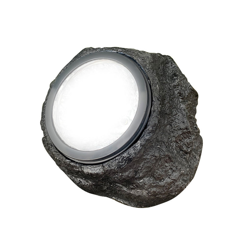 Solar Powered Outdoor Landscaping Granite Rock Lights_2