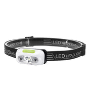 USB Rechargeable 4 Modes LED Flashlight Head Lamp_5
