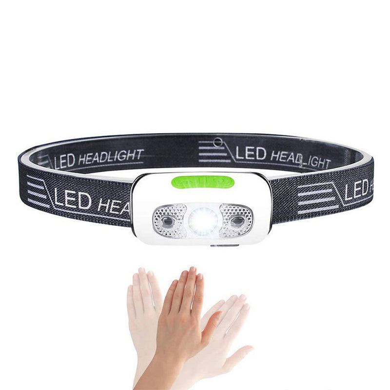 USB Rechargeable 4 Modes LED Flashlight Head Lamp_6