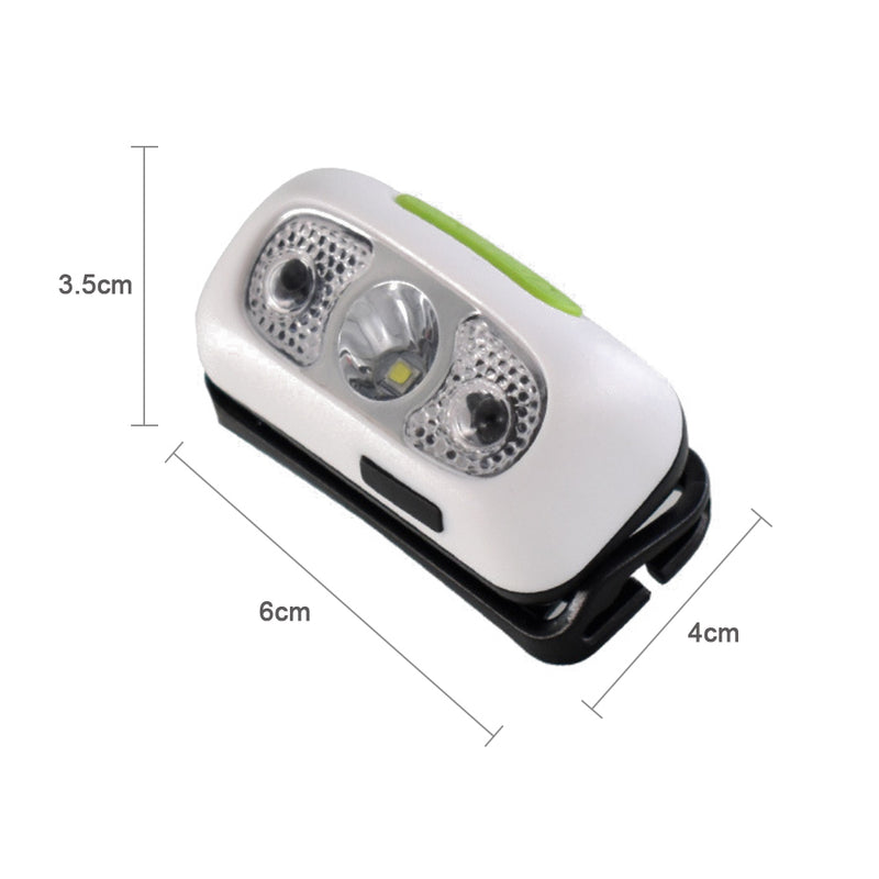 USB Rechargeable 4 Modes LED Flashlight Head Lamp_7