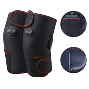 USB Interface Infrared Heating Knee Warmers Massage Pads_4