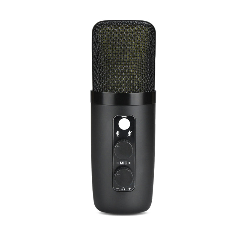 USB Condenser Microphone Set with RGB Lighting Effect_2