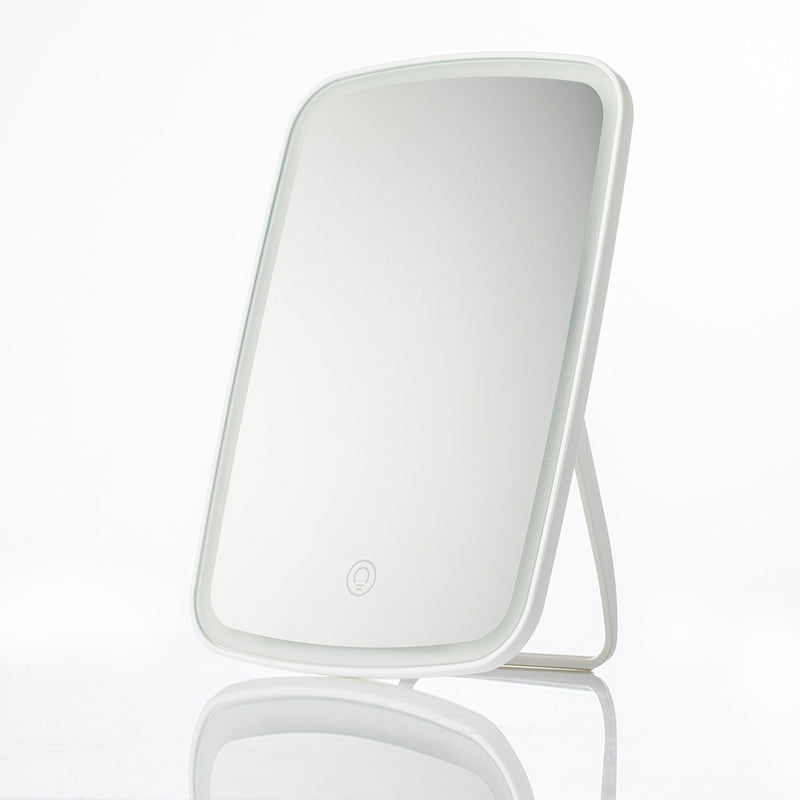 Adjustable Brightness LED Makeup Mirror- USB Rechargeable_1