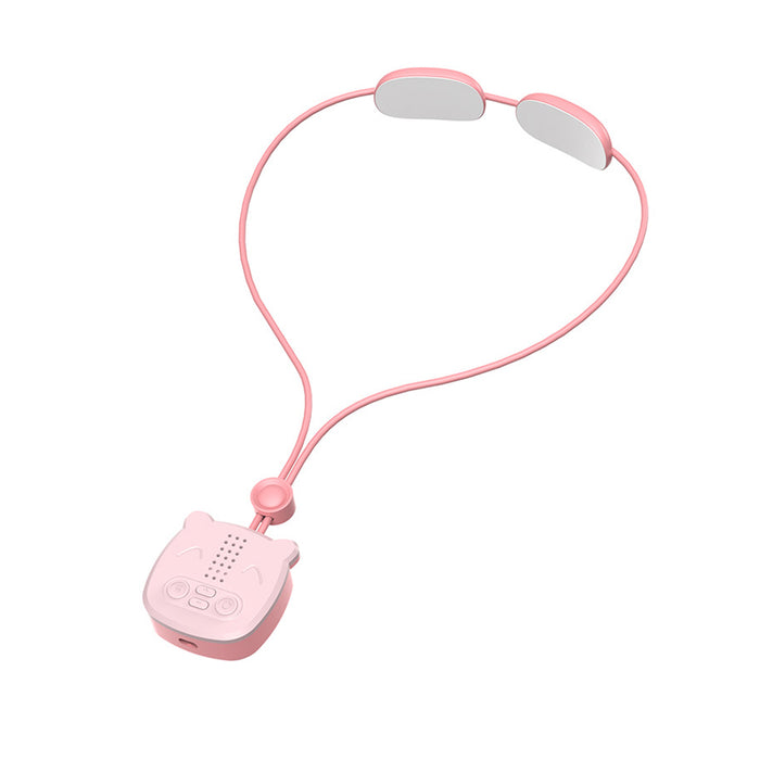 Portable Mini Neck Hanging Relax Massager USB Rechargeable_1