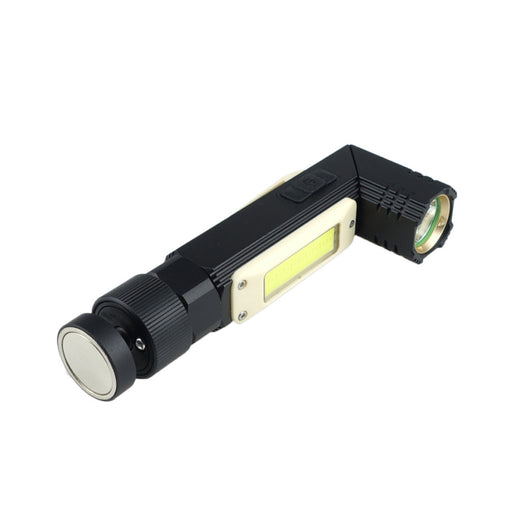 USB Rechargeable Magnetic Anti Slip and Fall SOS Flashlight_5
