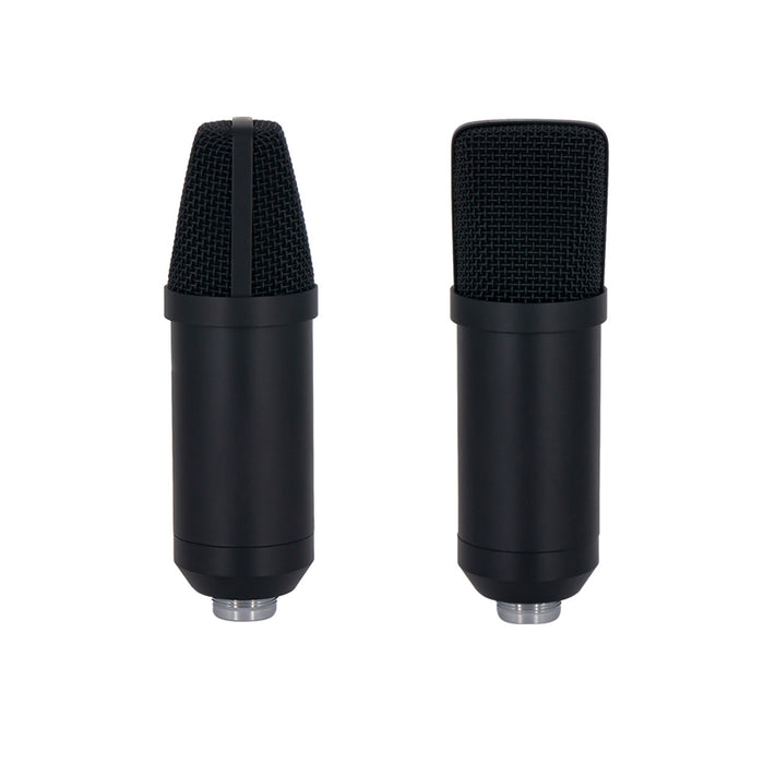 USB Condenser Microphone Set with Stand and Gain Knob_2