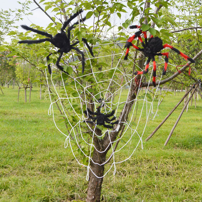 DIY Spider Cave Creative Halloween Party Decoration_5