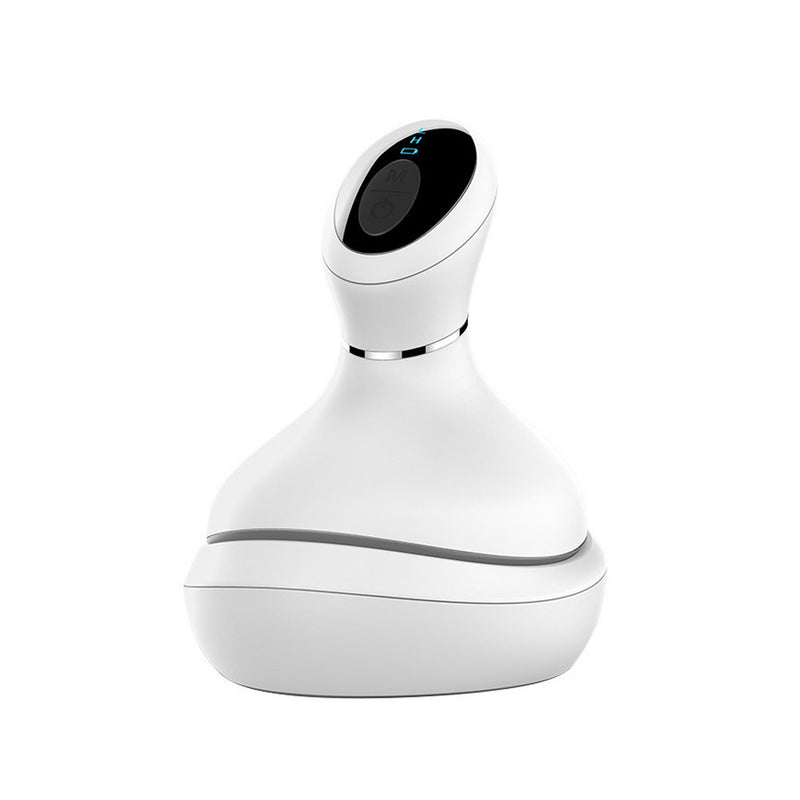 USB Rechargeable Vibrating Handheld Scalp Massager_1