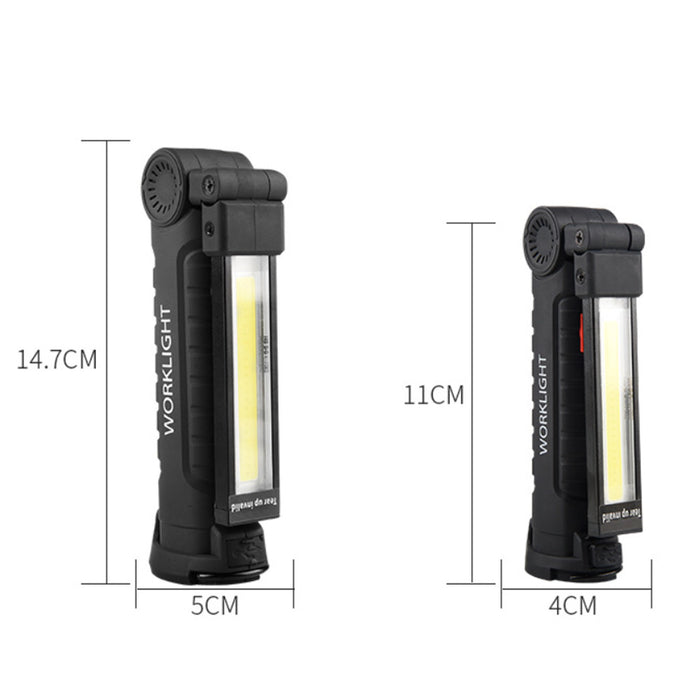 USB Rechargeable COB LED Work Light with Magnetic Base_10