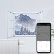 Easy Installation APP Controlled Smart Radiator Thermostat_5