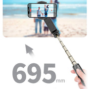 USB Rechargeable Handheld Mobile Stabilizer BT Selfie Stick_6