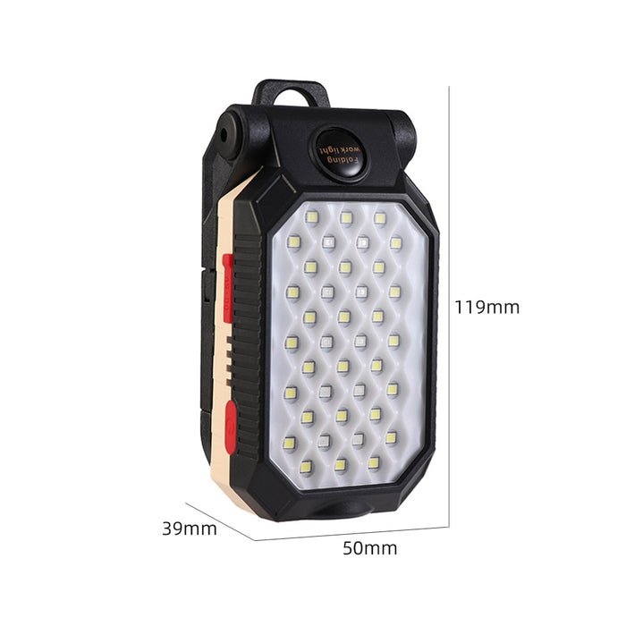 USB Rechargeable LED COB Magnetic Working Light_1