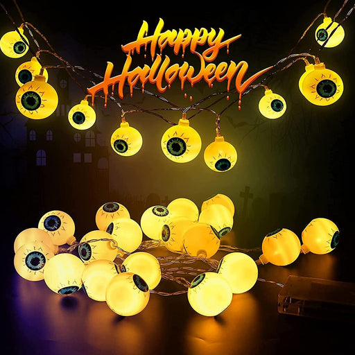 Battery Operated Decorative Spooky Halloween Eyeball Lights_1