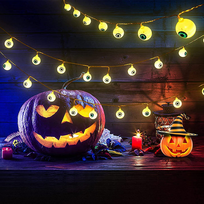 Battery Operated Decorative Spooky Halloween Eyeball Lights_3