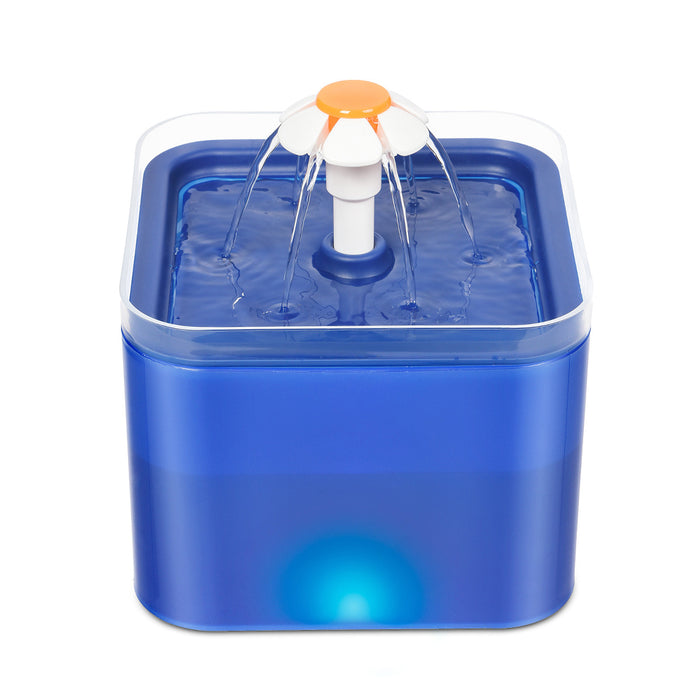 USB Charging 2L Pet Drinking Water Fountain with LED Lights_5