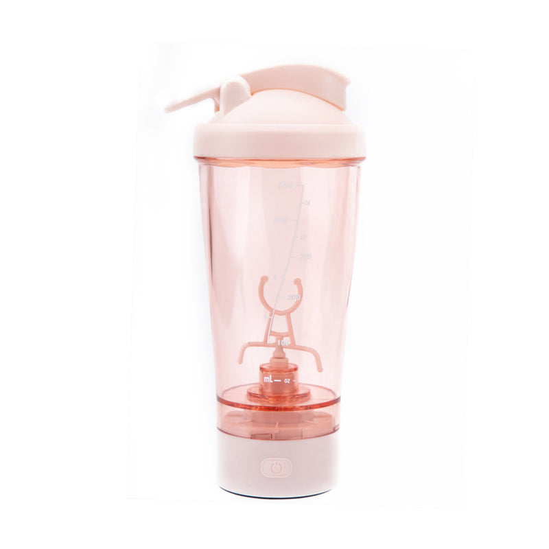 USB Rechargeable 450ml Protein Shaker Fitness Bottle_1