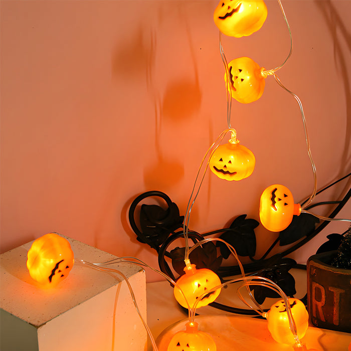 Battery Operated Pumpkin Halloween Decorative LED Light_7