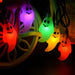 Solar Powered LED Halloween Ghost Decorative String Lights_1